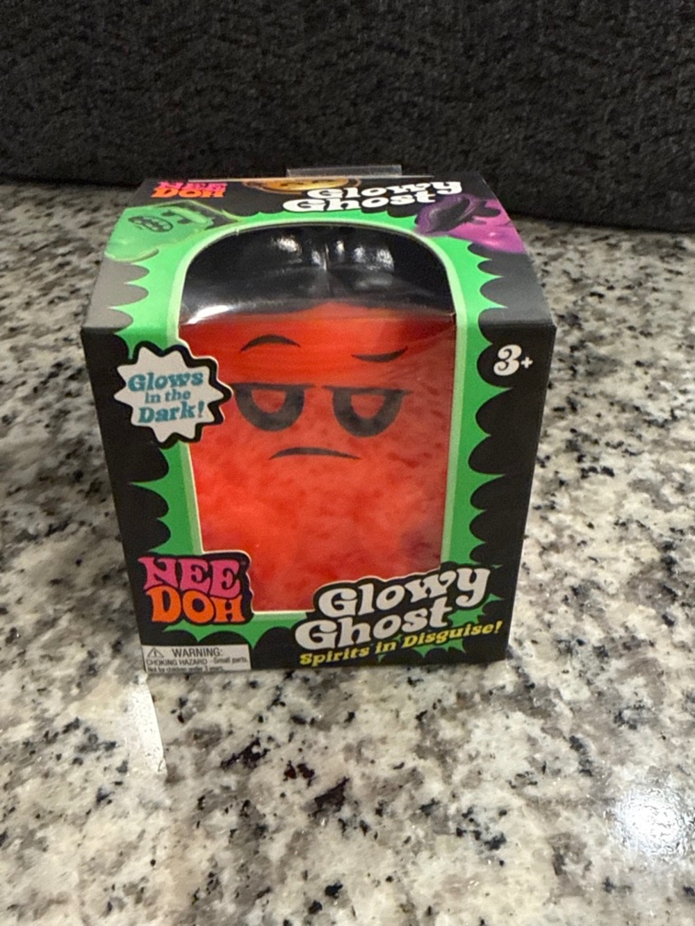 Needoh Glowy Ghost Orange